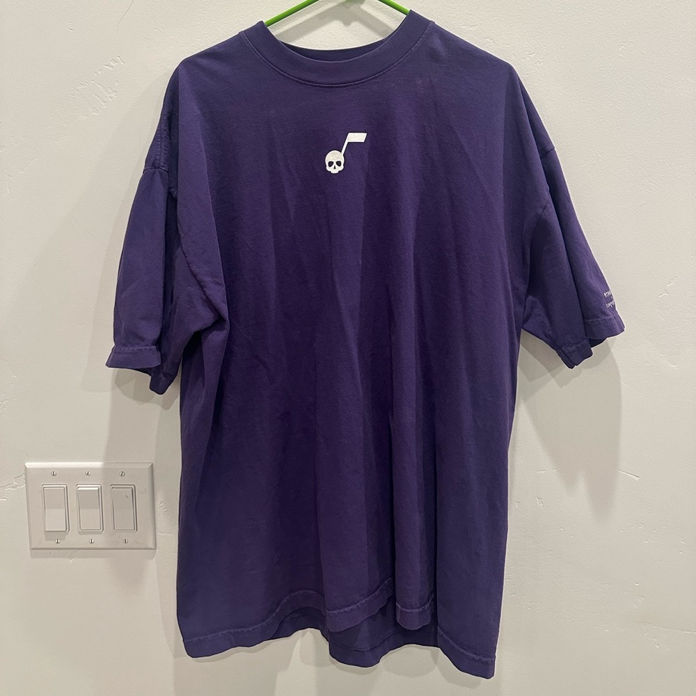 G the ghost purple jazz shirt
